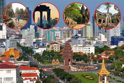 Recorridos de 3 días por la ciudad de Siem Reap y Phnom PenhExcursiones de 3 días: Siem Reap y Phnom Penh con Guía en Español