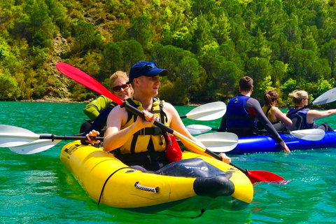 Kayak &amp;SUP in Berat Lake, picnic lunch