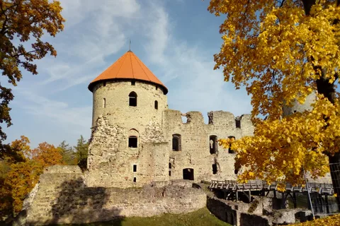 Depuis Riga : Excursion d'une journée à Cesis et Sigulda avec transferts à l'hôtel