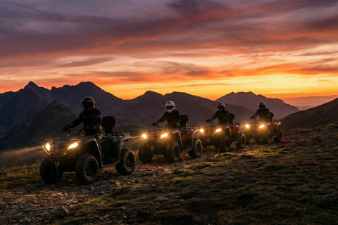 Krakow: Zakopane Quads, Bonfire Dining & Hot Springs Escape Zakopane Quads, Bonfire & Hot Springs — With Hotel Pickup