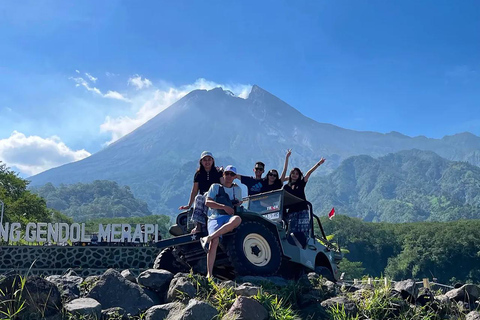 Mount Merapi Jeep Sunset & Lava Flow Night Tour with Pickup