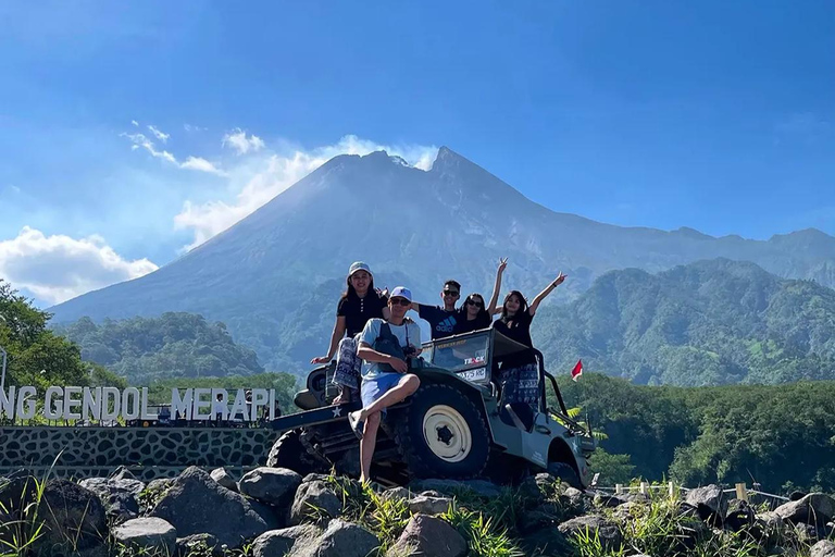Mount Merapi Jeep Sunset & Lava Flow Night Tour with Pickup