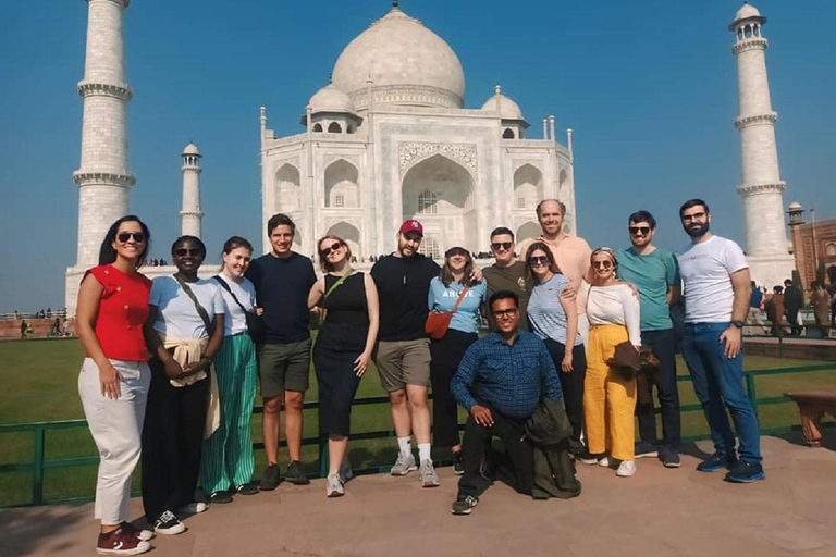 From Agra: Skip-the-Line Taj Mahal & Agra Fort Day Tour Only Professional Tour Guide
