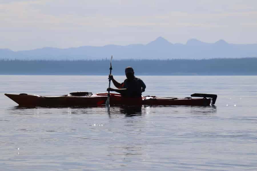 Yellowstone Lake: 3-stündiges Paddeln am Morgen. Foto: GetYourGuide