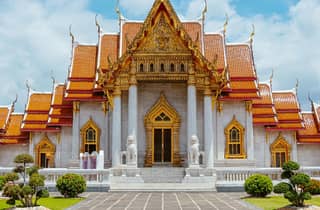 Bangkok: 2-Tempel-Tour (Goldener Buddha + Marmortempel)