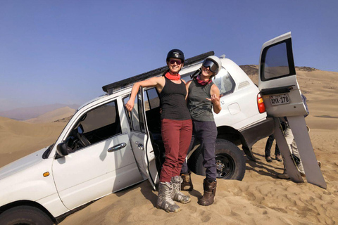 Lima: Sandboarden en off-road tour in Ancon