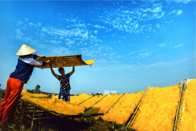 Hanói: salsa de soja, pueblo de los vermicelli y pagoda Thang NghiemTour privado: pueblo de la salsa de soja, pagoda, pueblo del incienso y sombreros