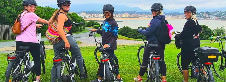 Visite guidée en vélo électrique dans la baie de Saint-Jean-de-Luz
