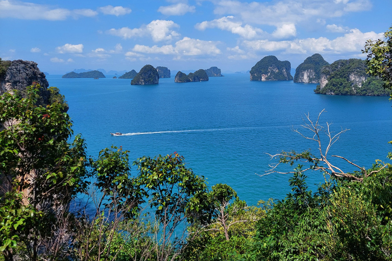 Khao Lak: Tradycyjna łódź do zatoki Phang Nga i na wyspę Hong