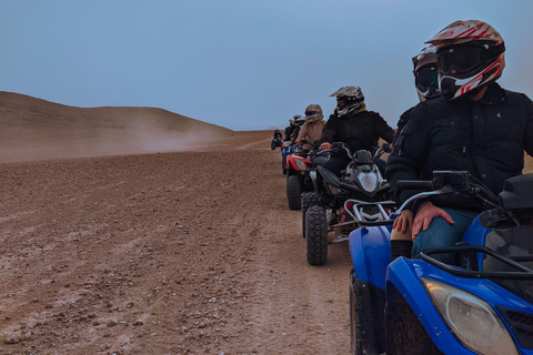 Agafay Magic : Dîner, balade à dos de chameau et randonnée en quad