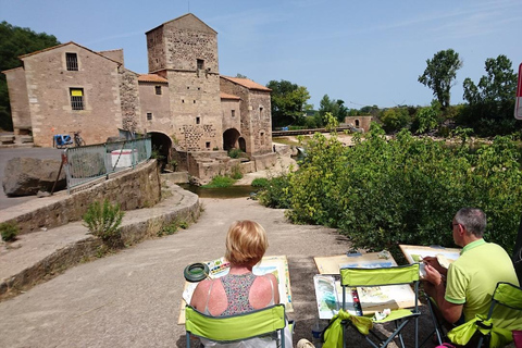 South of France: Painting Memories Class with a Local Artist