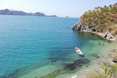 Santa Marta: Taganga Strand Snorkelen Tour met Transfer