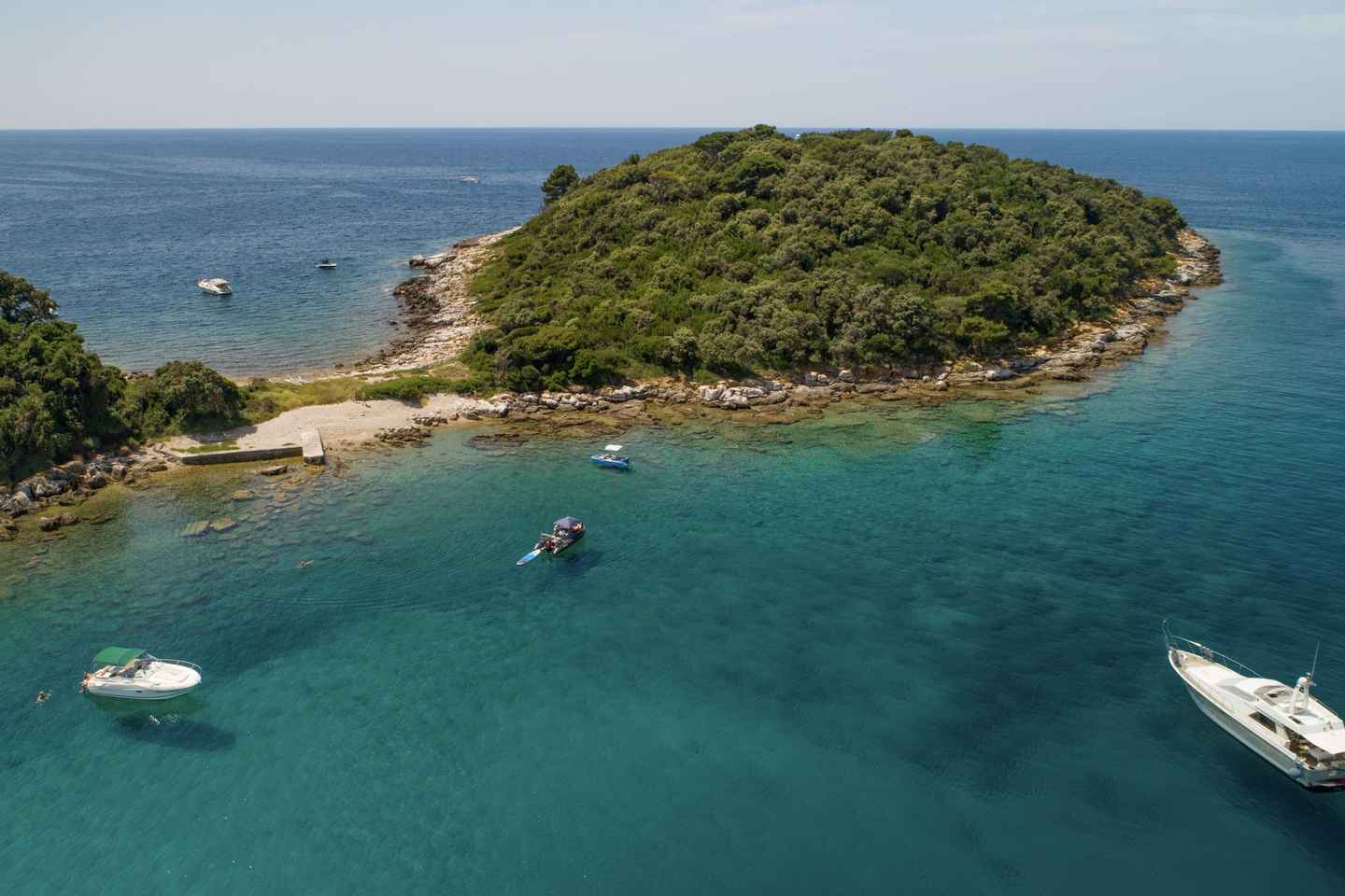 Rovinj: Luxury Island Hopping with Swimming & Snorkeling
