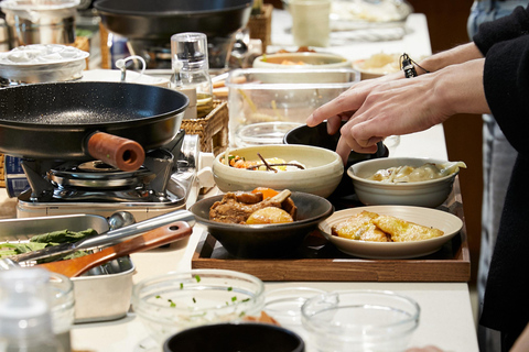 Aula de culinária coreana premium em Seul