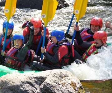 Llangollen: White Water Rafting Adventure