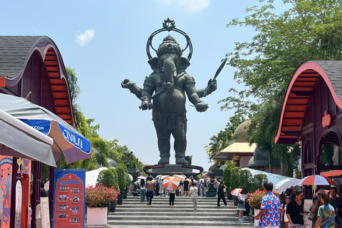 Biggest Ganesh, Pink Ganesha, Wat Paknam Cultural Day Tour Private Tour with Guide
