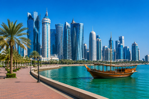 Doha: City Highlights & North Qatar Full-Day Guided Tour Doha: Group City and North Tour