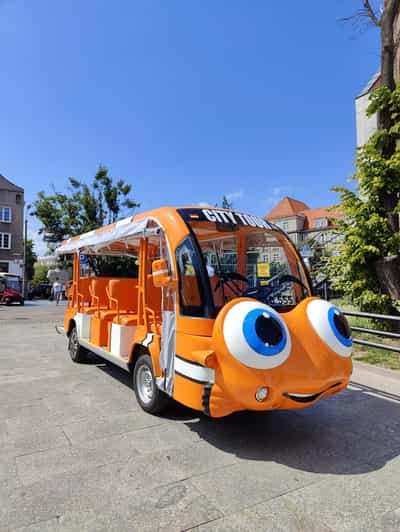 Gdansk: City Sightseeing Tour Eco Electric Buggy Golf Cart