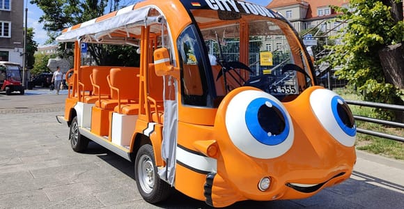 Danzig: Sightseeing-Tour mit dem umweltfreundlichen E-Golfwagen