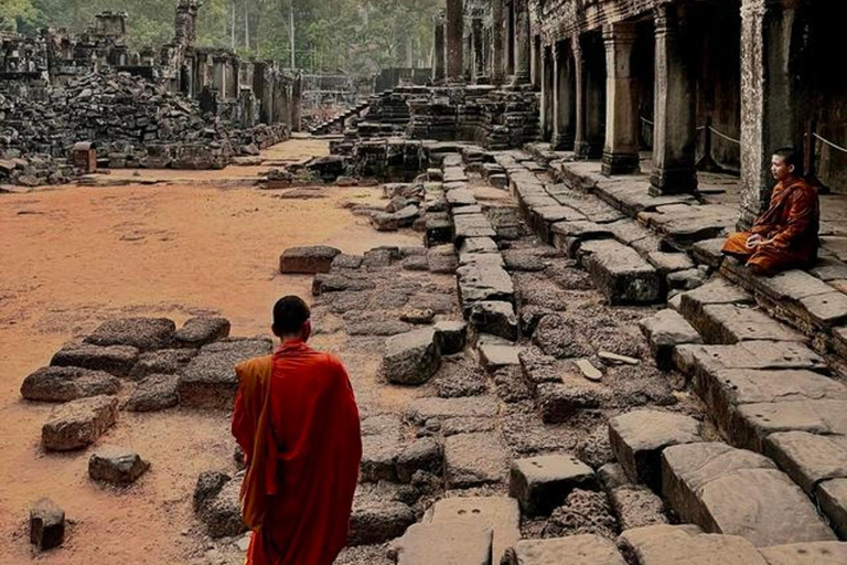 Siem Reap: Small Group Tour 1 day at Angkor with sunrise Small Group Tour in Spanish
