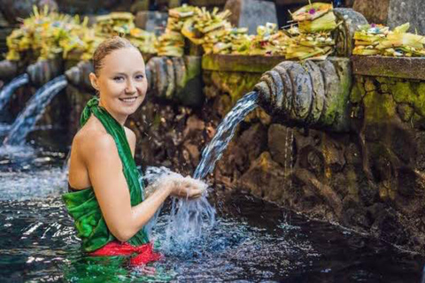 Ubud : Sacred Monkey Forest, Waterfall, Temple & Swing Tour Full-Day Tour Without Entry Fees