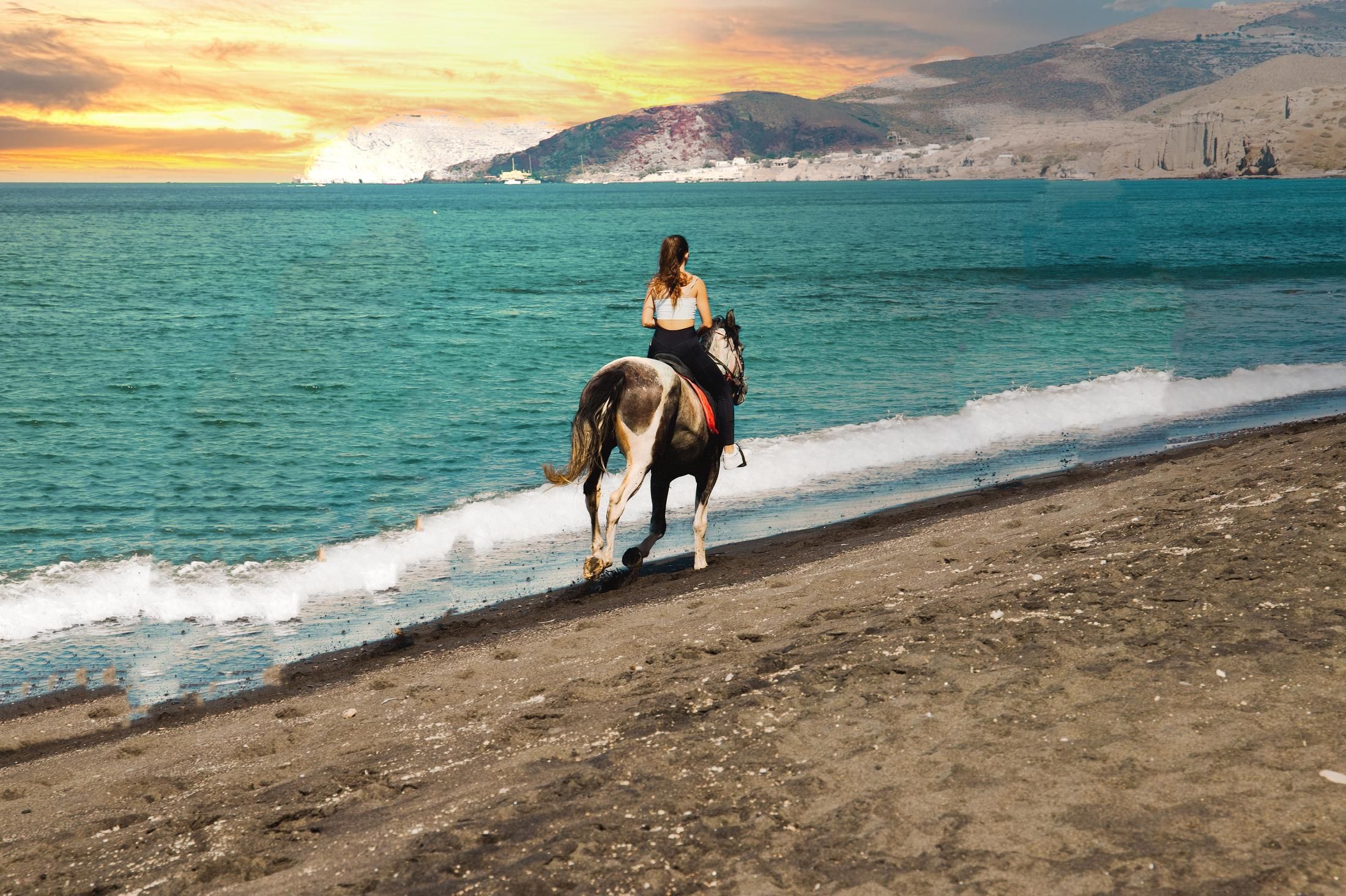 Santorini: Tour zum Sonnenuntergang mit professionellen Fotos