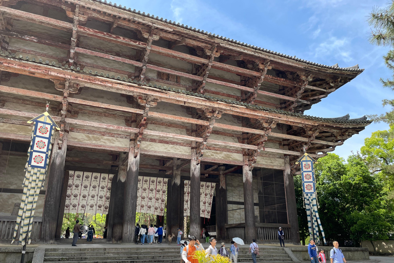 Nara: Halvdag med lokal guide – Big Buddha, hjort, helgedom, skogNara: Halvdag lokal guide- Stora Buddha, hjort, helgedom, skog