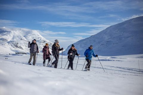 Explora Jotunheimen con Snowcoach y raquetas de nieve