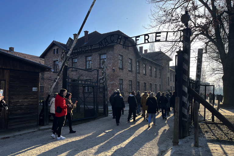 Krakow: Auschwitz-Birkenau Tour with Licensed Guide & Pickup Guided tour with hotel pickup option