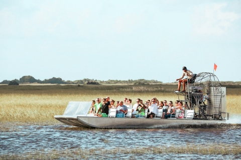 Parc national des Everglades : excursion en hydroglisseurExcursion de groupe en hydroglisseur