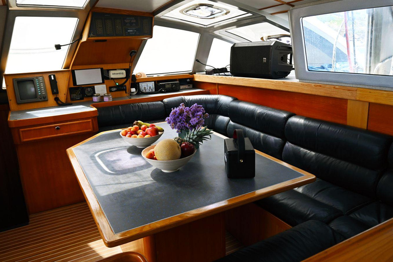 Mykonos: Catamaran Cruises with Lunch and Drinks Private Half-Day Catamaran Cruise with Lunch and Drinks