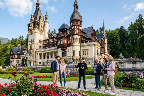 MINIVAN Bucharest : Peles Castle, Dracula's Castle & Brasov Audio Guide 24 Languages