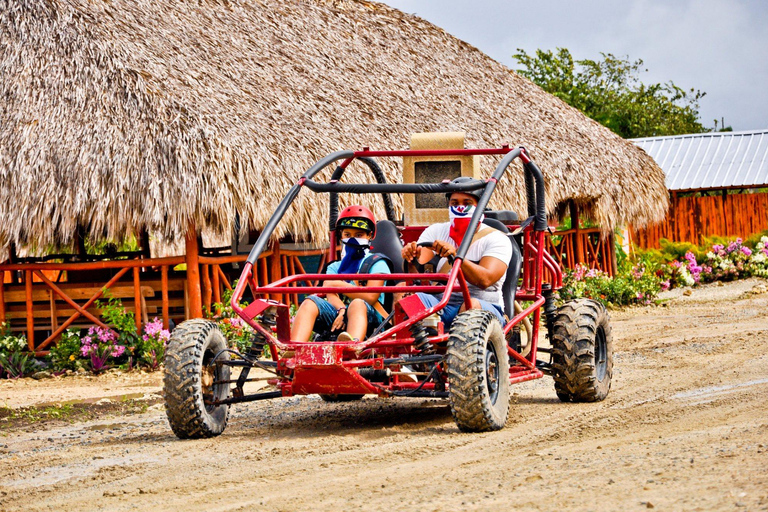 Punta Cana: Aventura en quad + Baño en cueva acuática + Visita al puebloPunta Cana: Solo ATV Buggy (1 Persona por Vehículo)