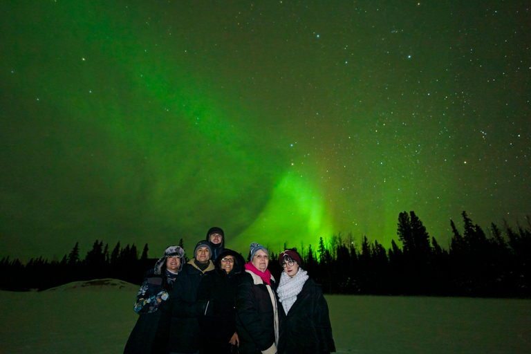 Desde Fairbanks: Excursión a la Aurora Boreal con Fotografía