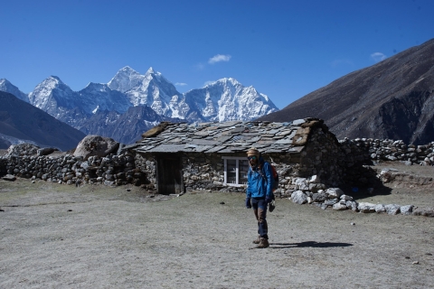 Depuis Lukla : 15 jours de randonnée aux deux cols de l'Everest avec guide régional