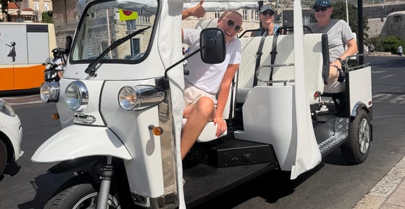 Dubrovnik: E-Tuk-Tuk-Fototour mit Guide vor Ort & Aussichten