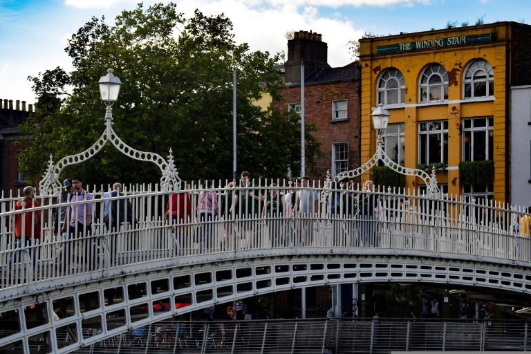 Dublin: historyczna wycieczka piesza z przewodnikiem i bilet wstępu do Zamku DublińskiegoHistoryczna wycieczka piesza z przewodnikiem i bilet do zamku w Dublinie: Hiszpański