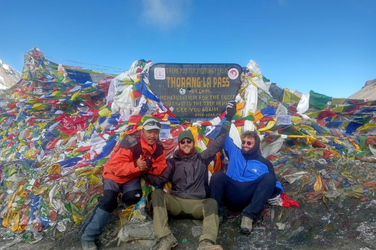 From Kathmandu: 16 Day Annapurna Circuit & Tilicho Lake Trek