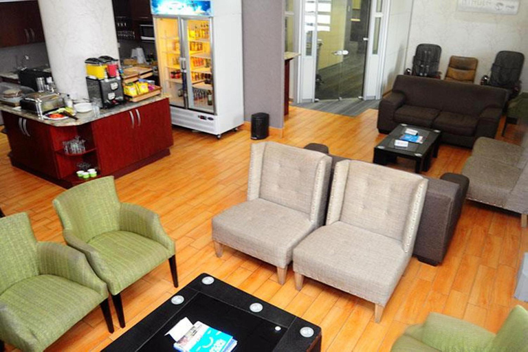 GBE Gaborone Sir Seretse Khama INTL Airport Nthula Lounge Main Terminal Domestic Departure: Nthula Lounge (Domestic)