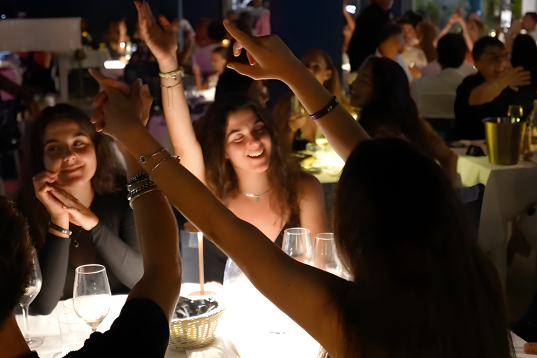 Ibiza Town: Rigatoni Dinner Show with 3-Course Meal & Wine