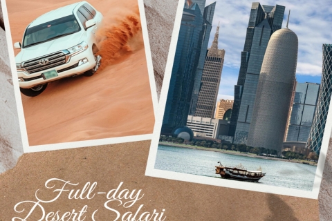 Doha: Prywatna całodniowa wycieczka po mieście i safari na pustyniDoha: łączona prywatna wycieczka po mieście i pustynne safari