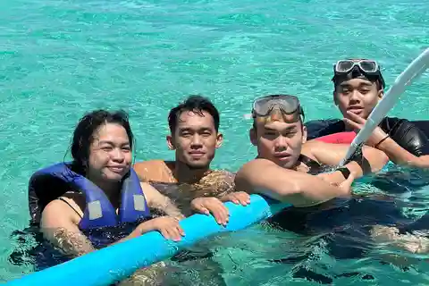 Öluffning på Boracay