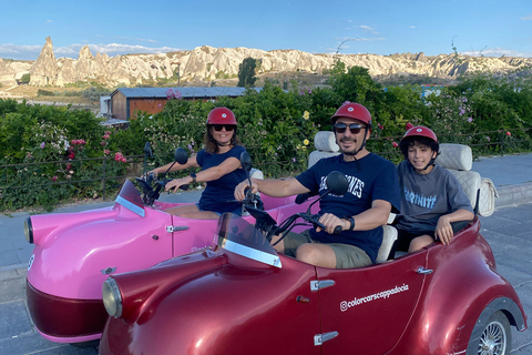 Cappadocia: Vintage Electric Trike Tour – Self-Drive Cappadocia: Vintage Electric Trike – Sunset 2-Hours Ride