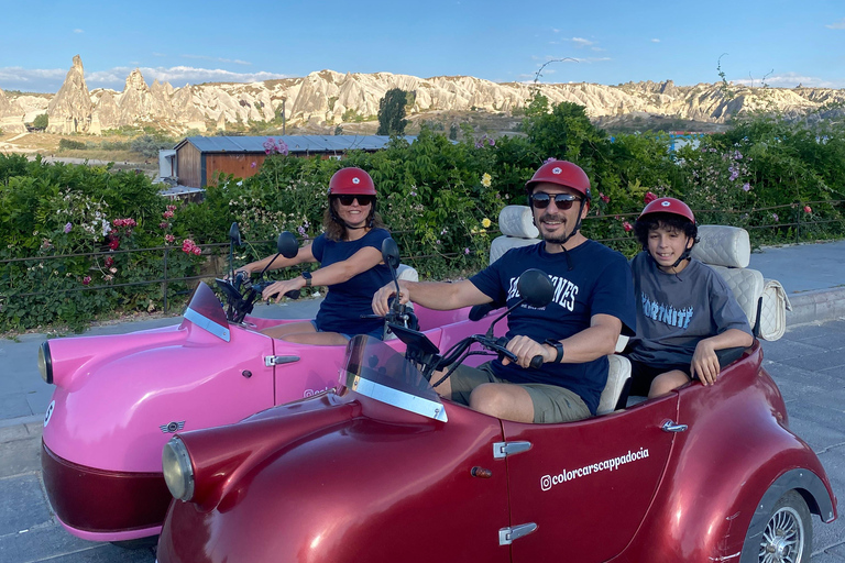 Cappadocia: Vintage Electric Trike Tour – Self-Drive Cappadocia: Vintage Electric Trike – Sunset 2-Hours Ride