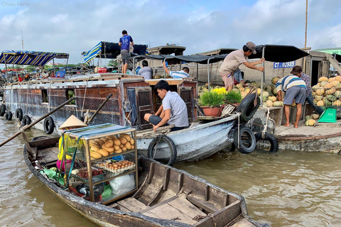 Da Ho Chi Minh: Tour del Delta del Mekong 2 giorni e 1 notte