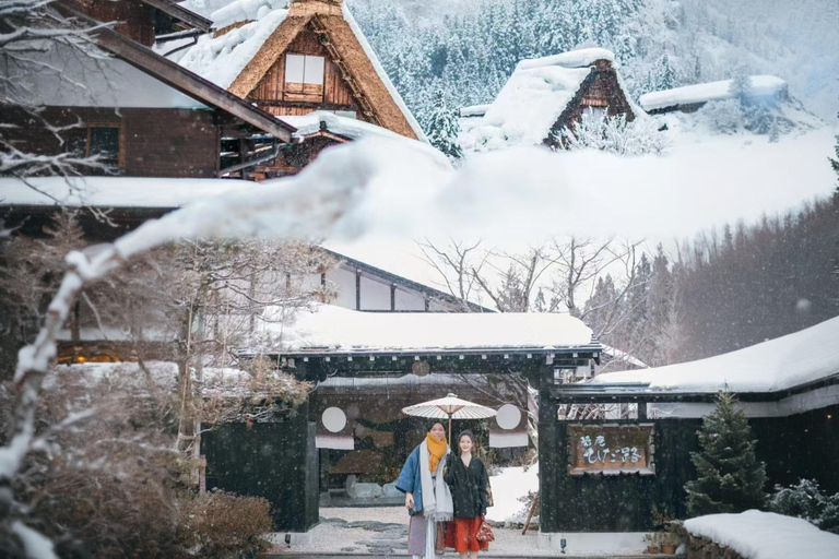 Nagoya: Viaggio invernale Hida Takayama e Shirakawa-go UNESCO