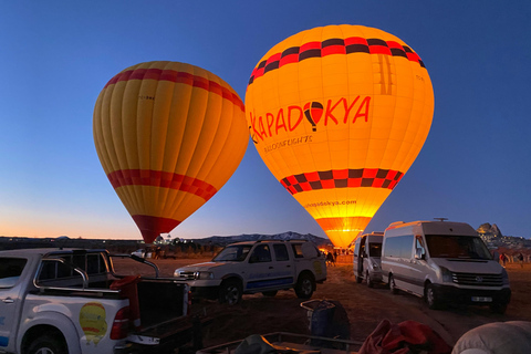 Cappadocia: Hot Air Balloon Ride & Optional Red Tour Cappadocia: Hot Air Balloon Ride With Red Tour