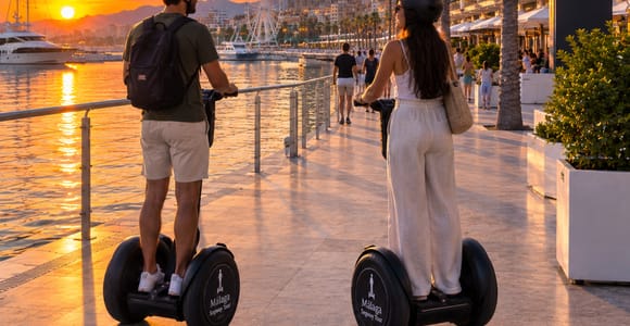 Malaga segway: Panoramic tour of Gibralfaro