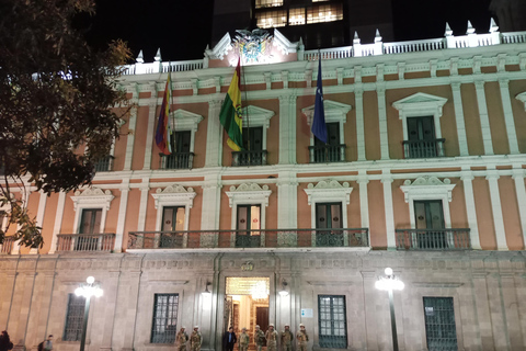 La Paz : Visite nocturne avec téléphérique