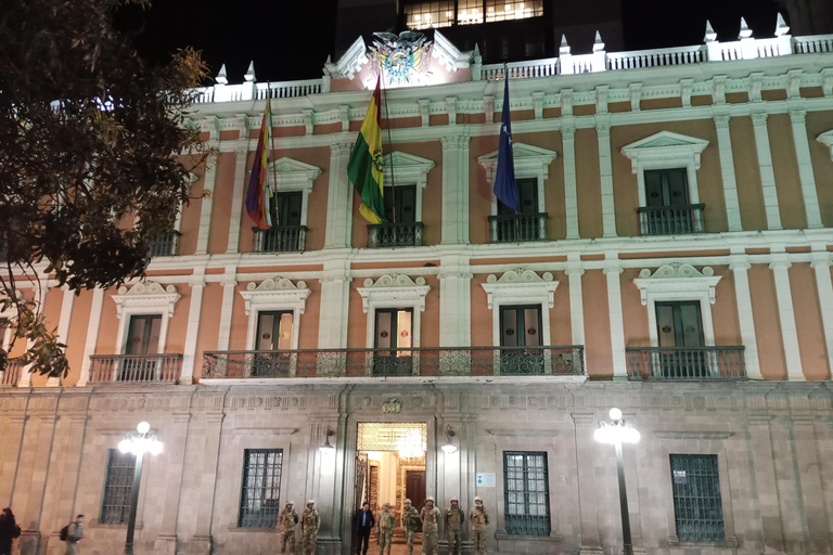 La Paz: Tour noturno com passeio de teleférico